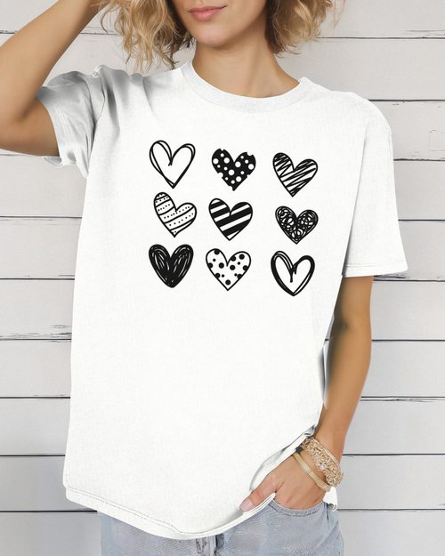 9 Hearts Tee