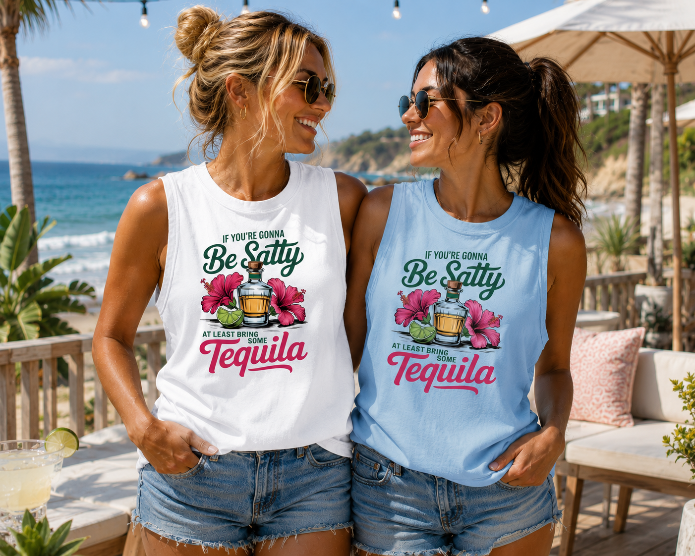 If You’re Gonna Be Salty, At Least Bring Some Tequila tank top