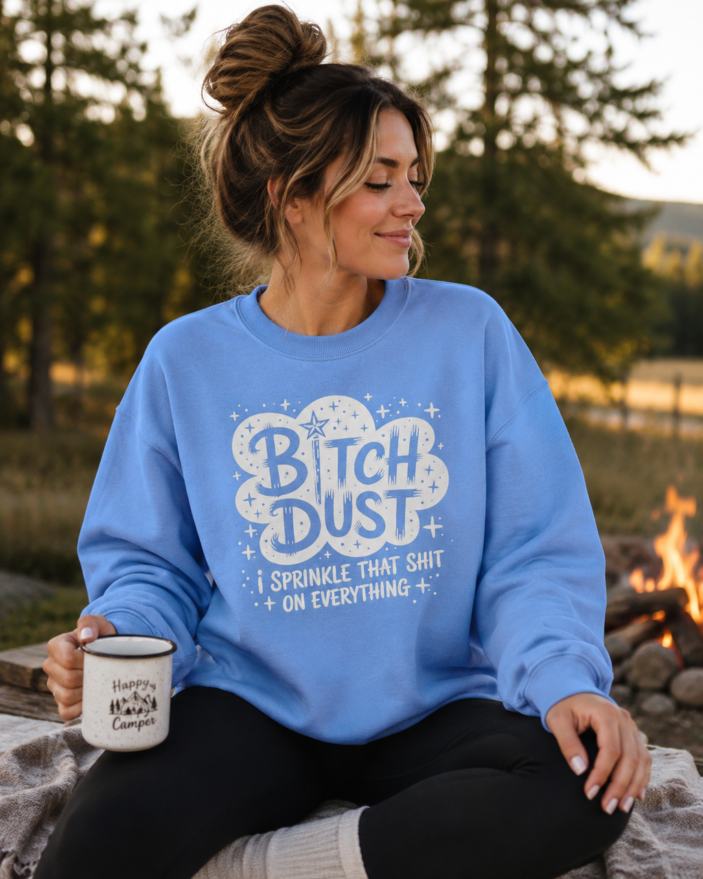 Bitch Dust Crewneck Sweatshirt