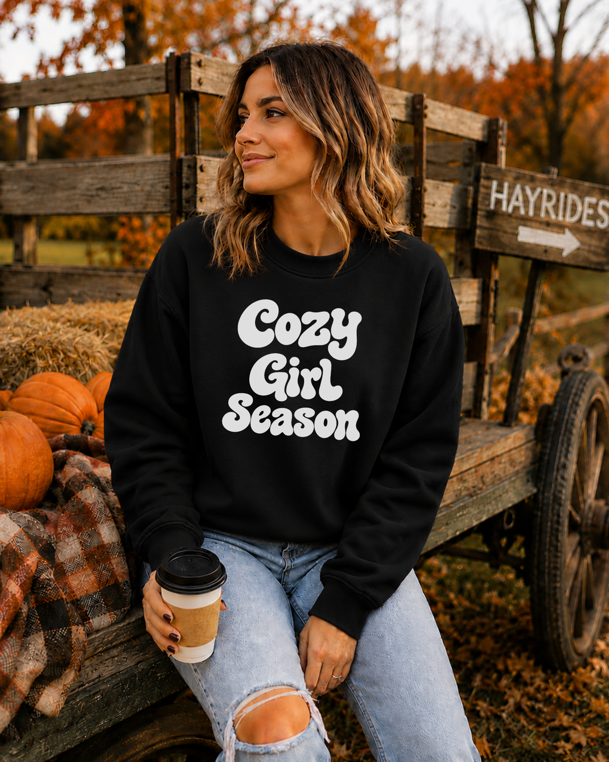 Cozy Girl Season Crewneck