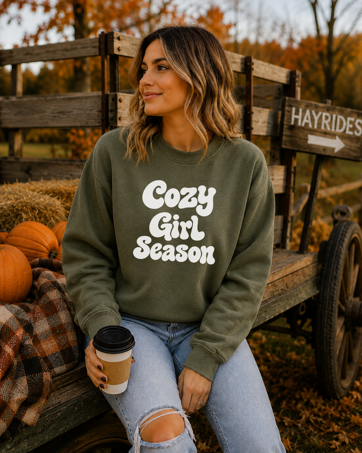 Cozy Girl Season Crewneck