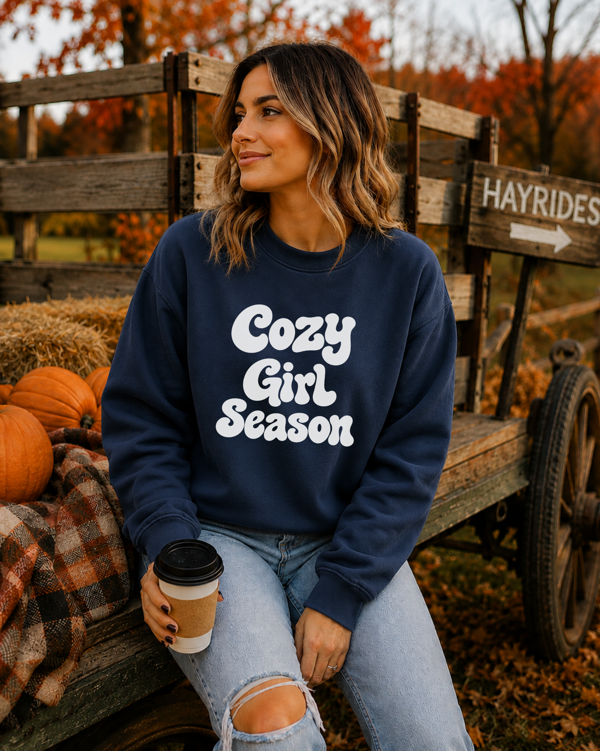 Cozy Girl Season Crewneck