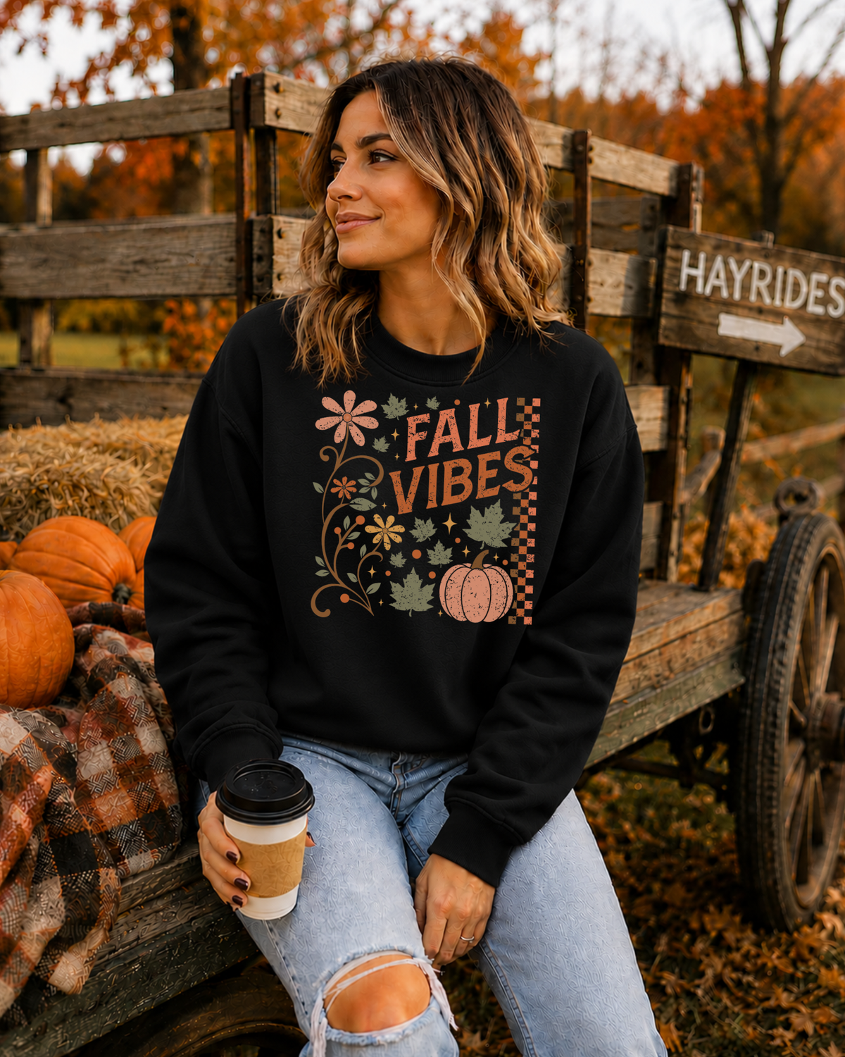 Fall Vibes Era Crewneck