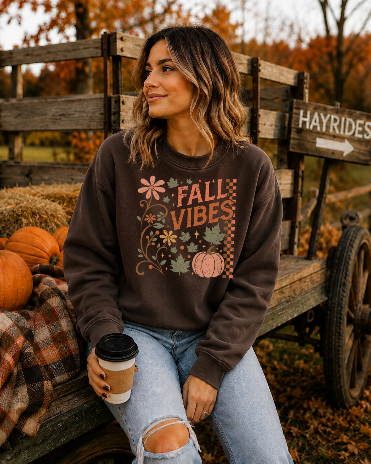 Fall Vibes Era Crewneck
