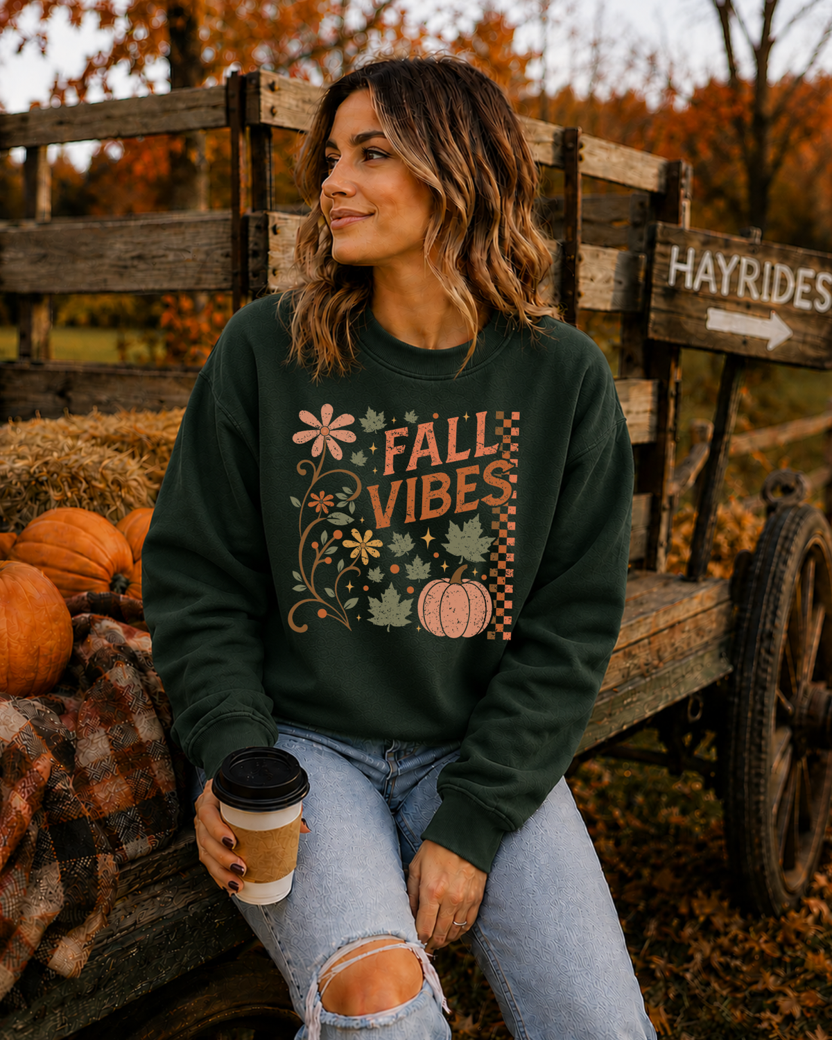 Fall Vibes Era Crewneck