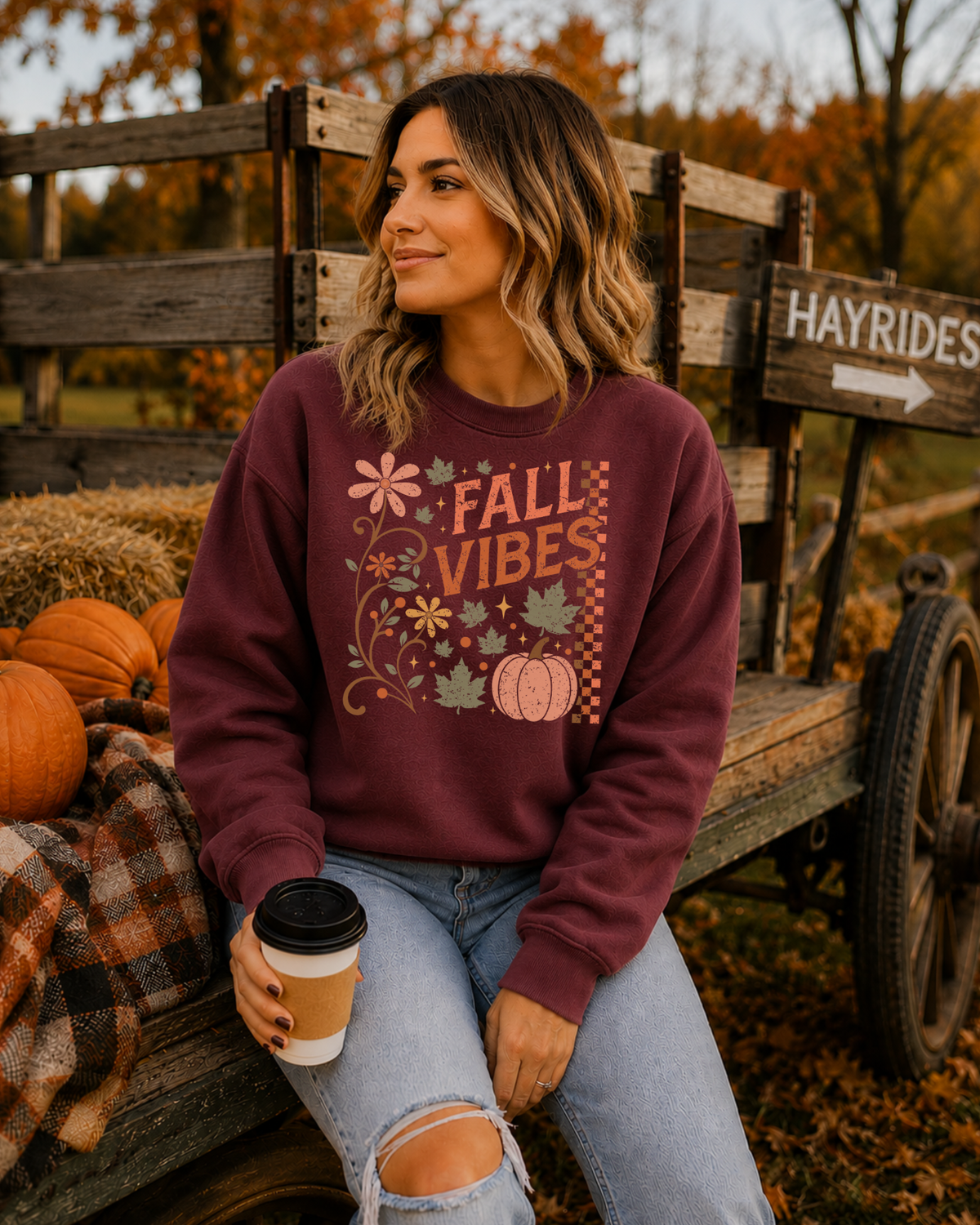 Fall Vibes Era Crewneck