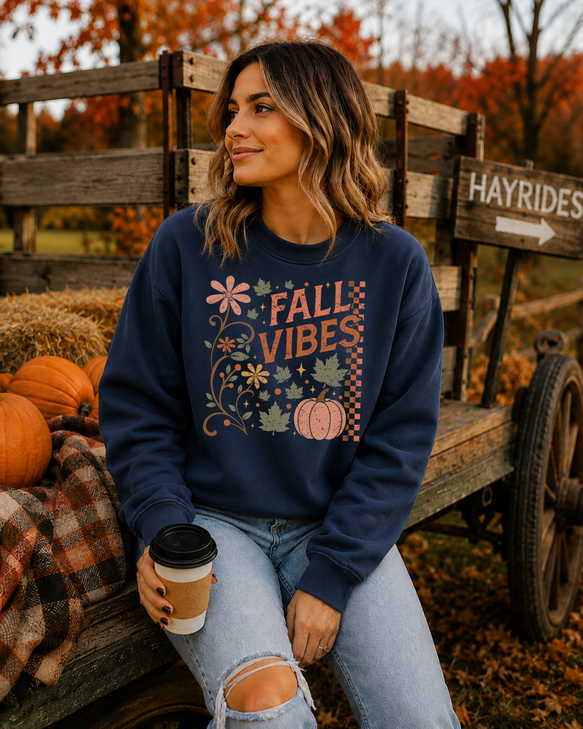 Fall Vibes Era Crewneck