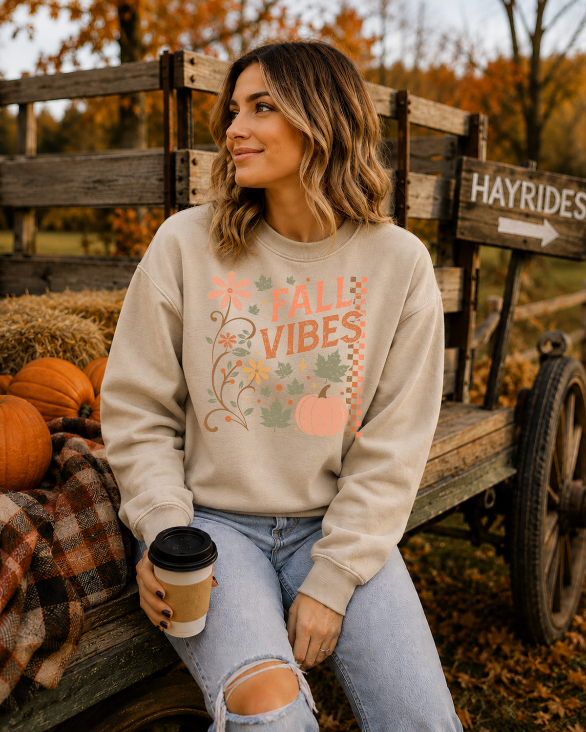 Fall Vibes Era Crewneck