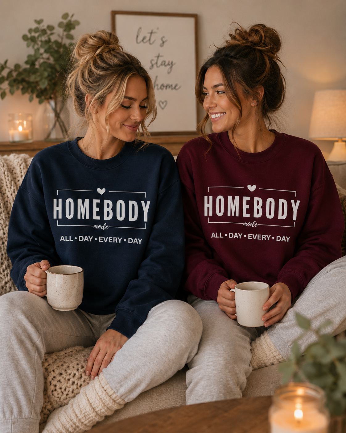 Homebody Mode Crewneck Sweatshirt