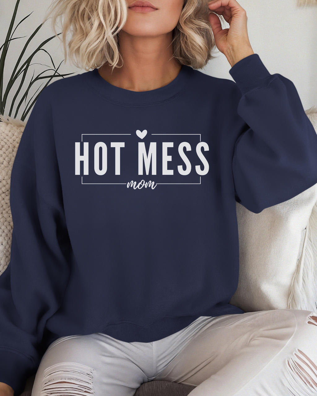 Hot Mess Mom Crewneck