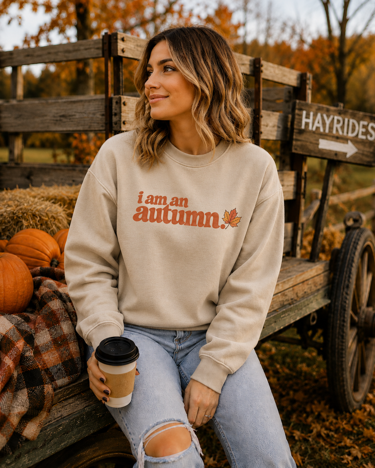 I Am an Autumn Crewneck