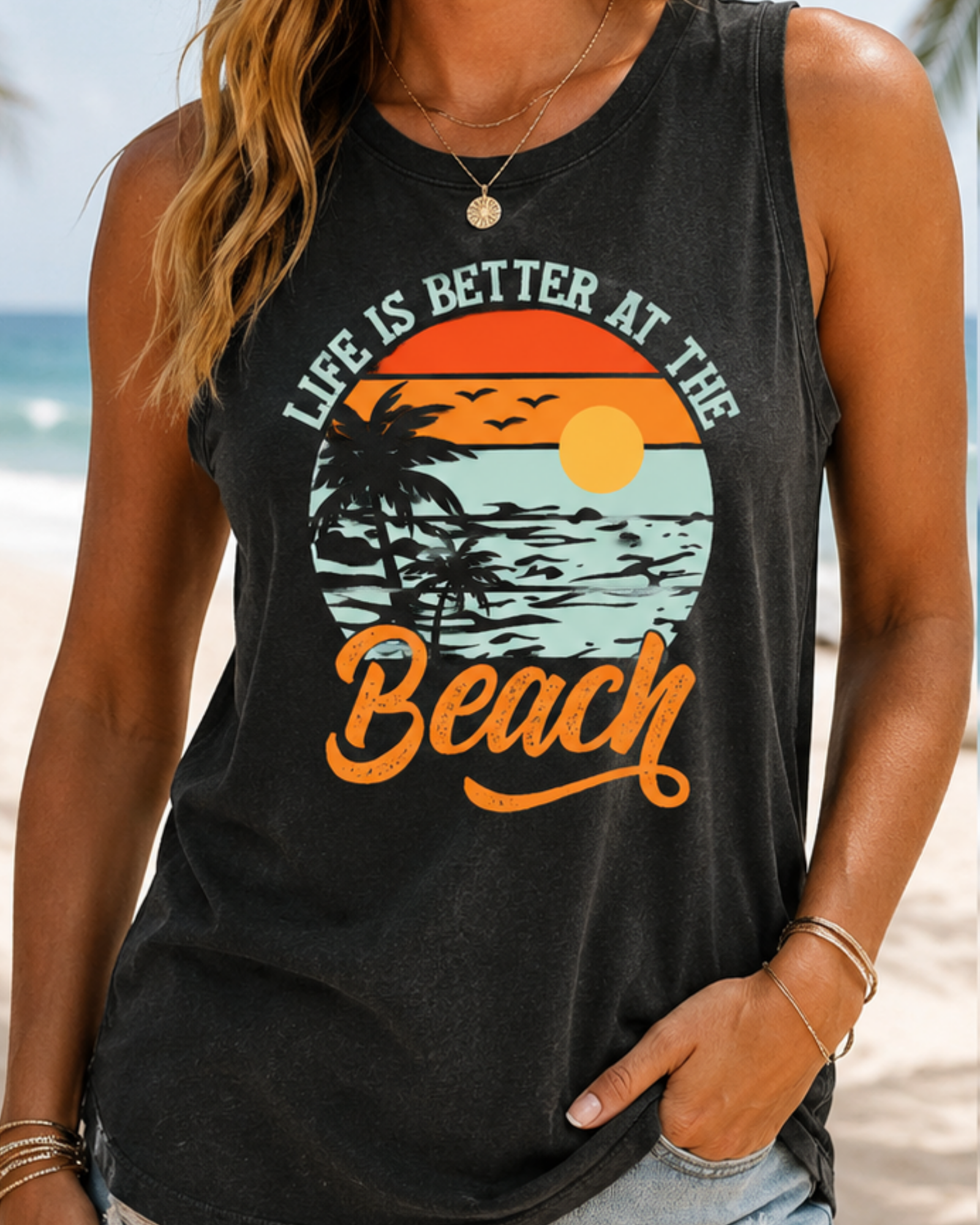 Life Is Better At The Beach Tank