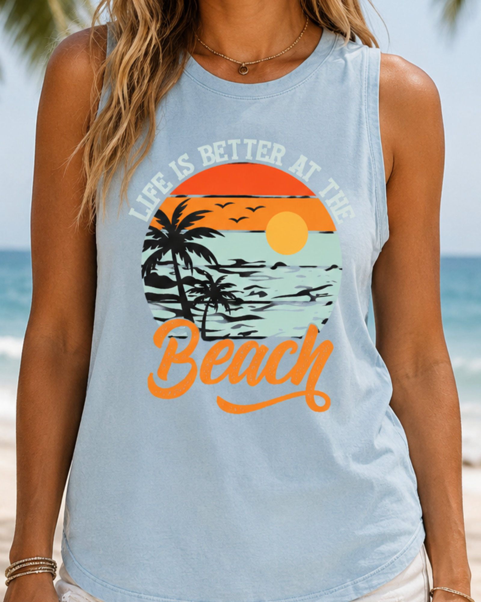 Life Is Better At The Beach Tank