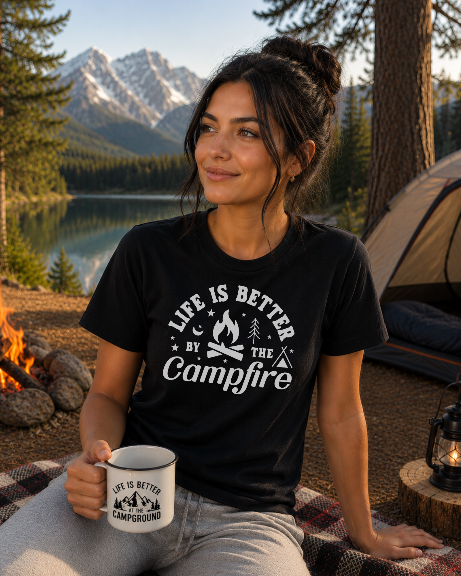 Life Is Better by the Campfire Tee