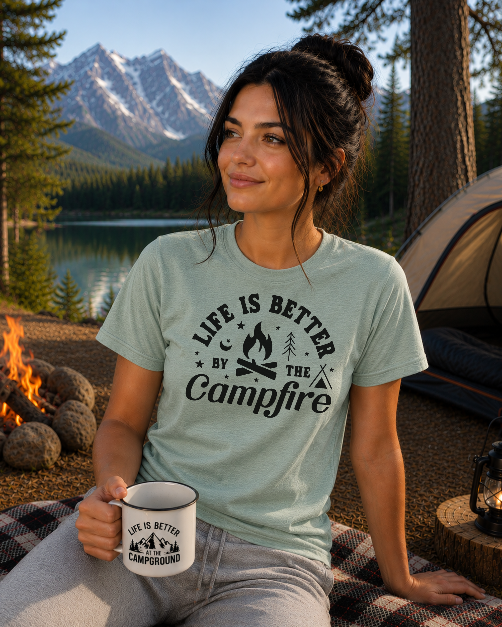 Life Is Better by the Campfire Tee