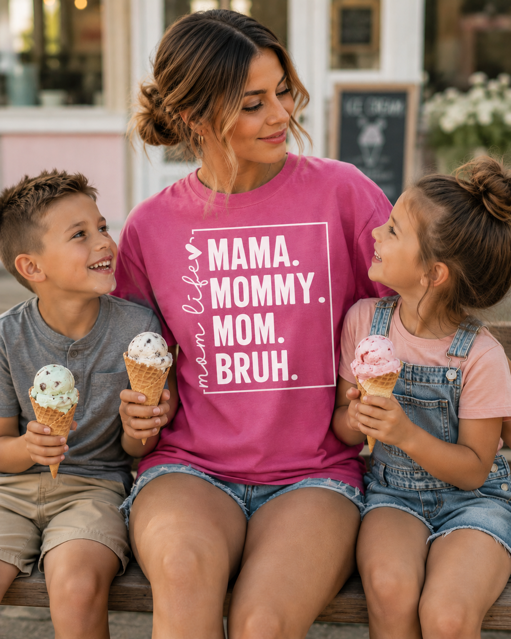 Mama. Mommy. Mom. Bruh. Tee