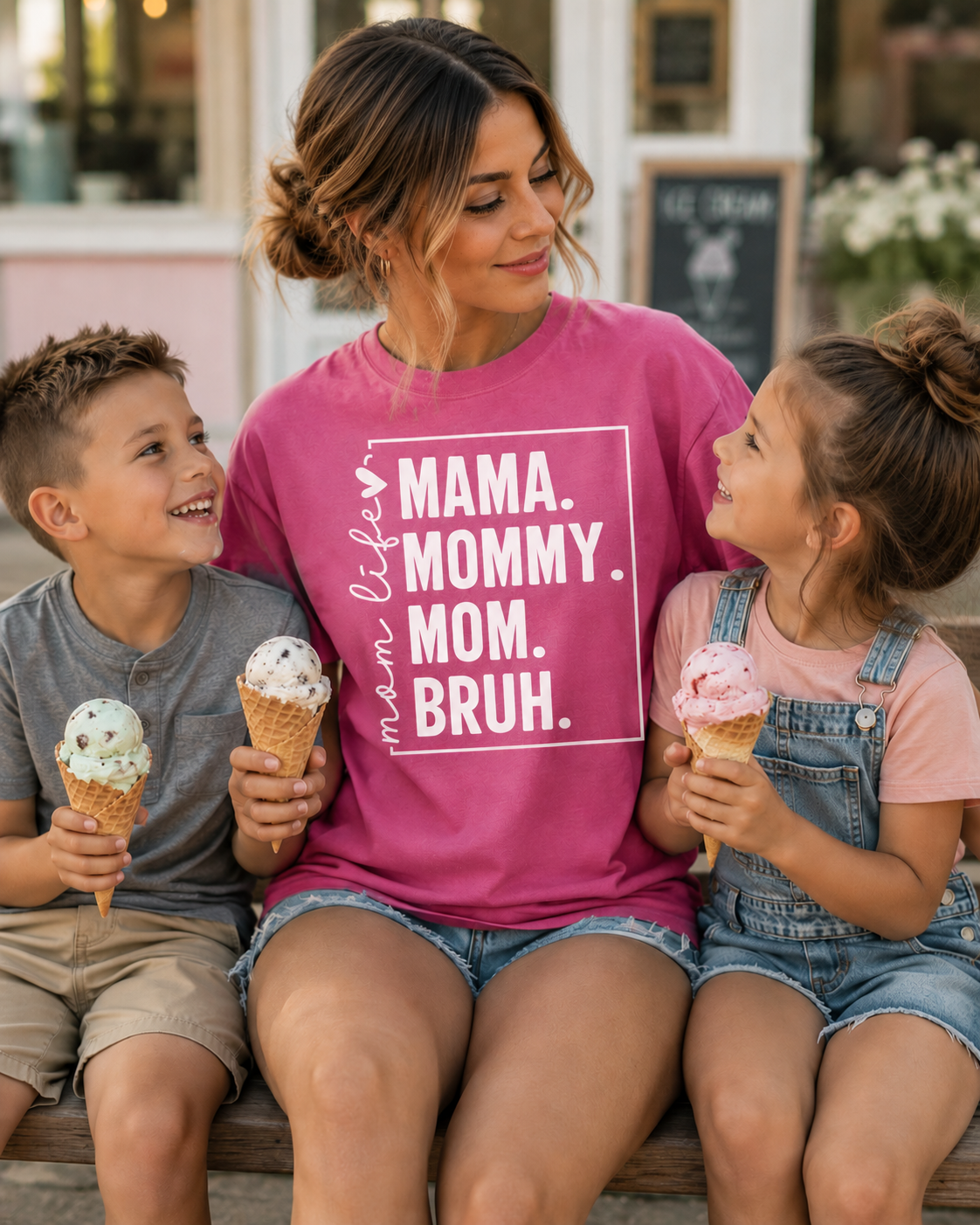 Mama. Mommy. Mom. Bruh. Tee
