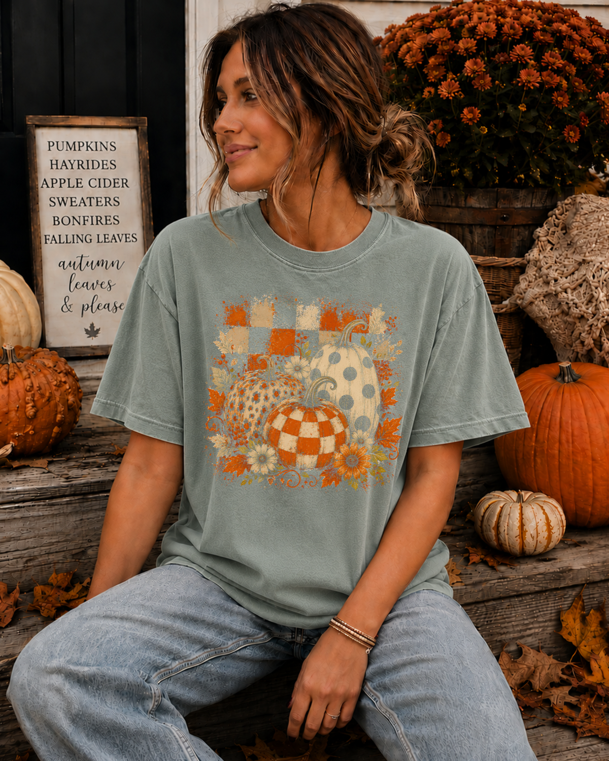 Preppy Pumpkins Trio Tee