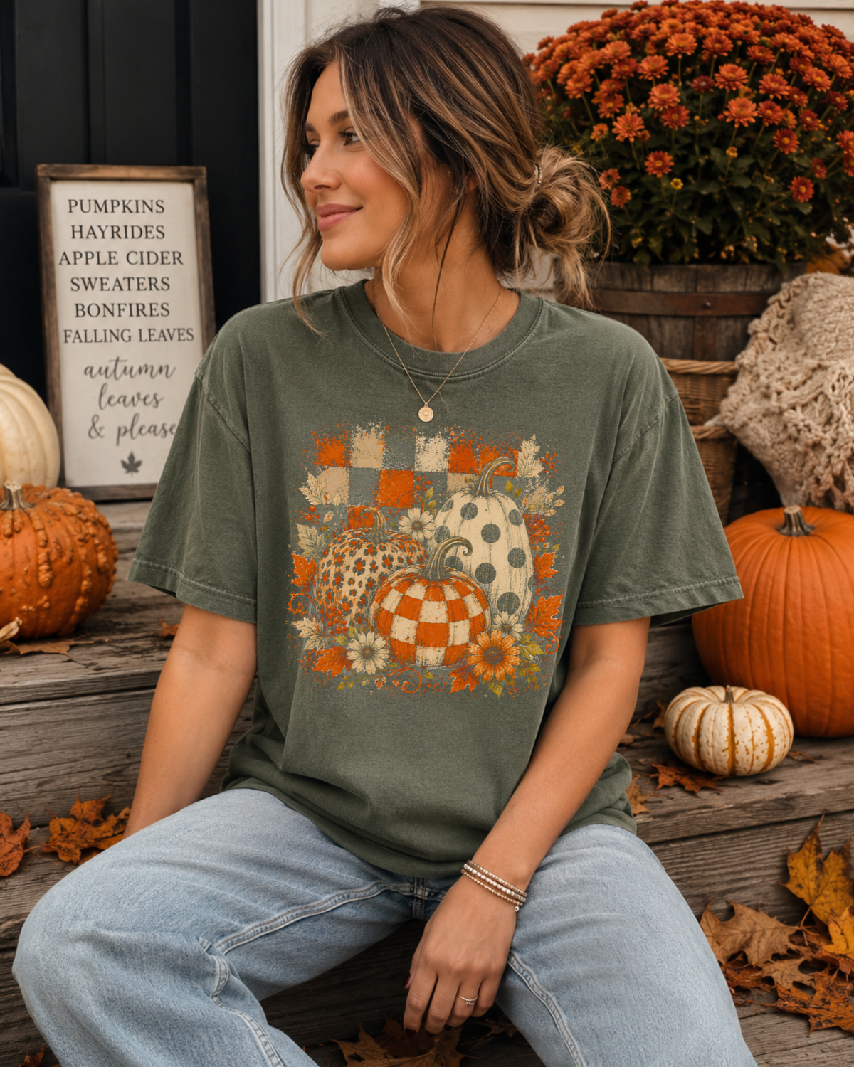 Preppy Pumpkins Trio Tee