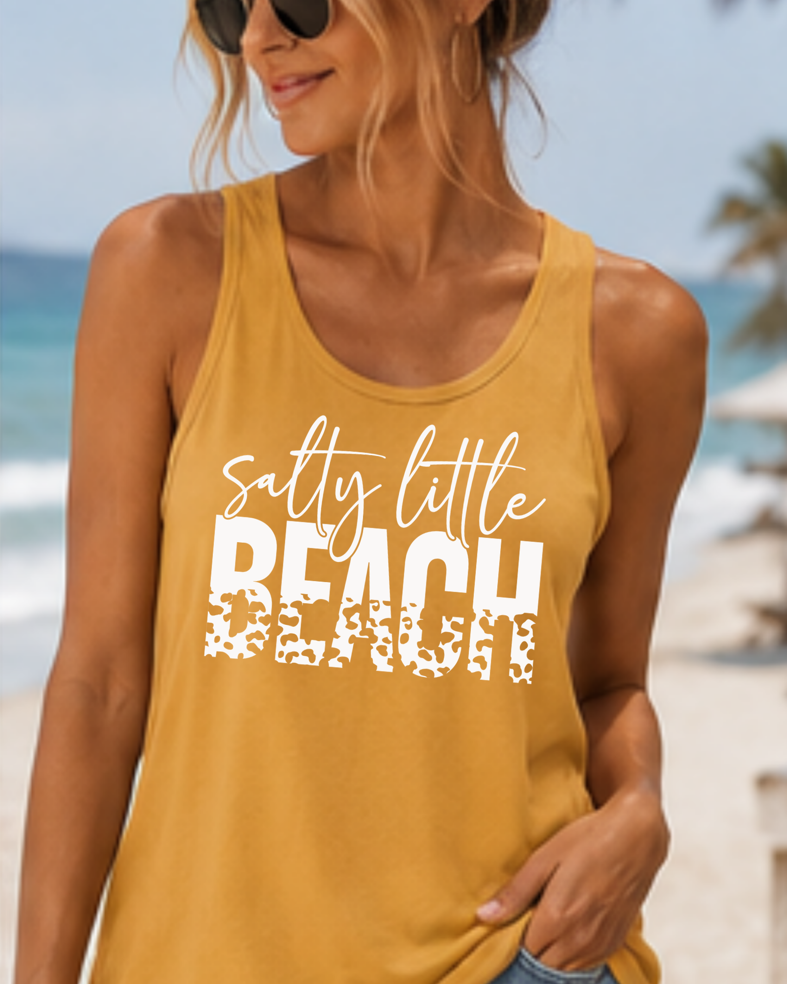 Salty Little Beach Tank Top