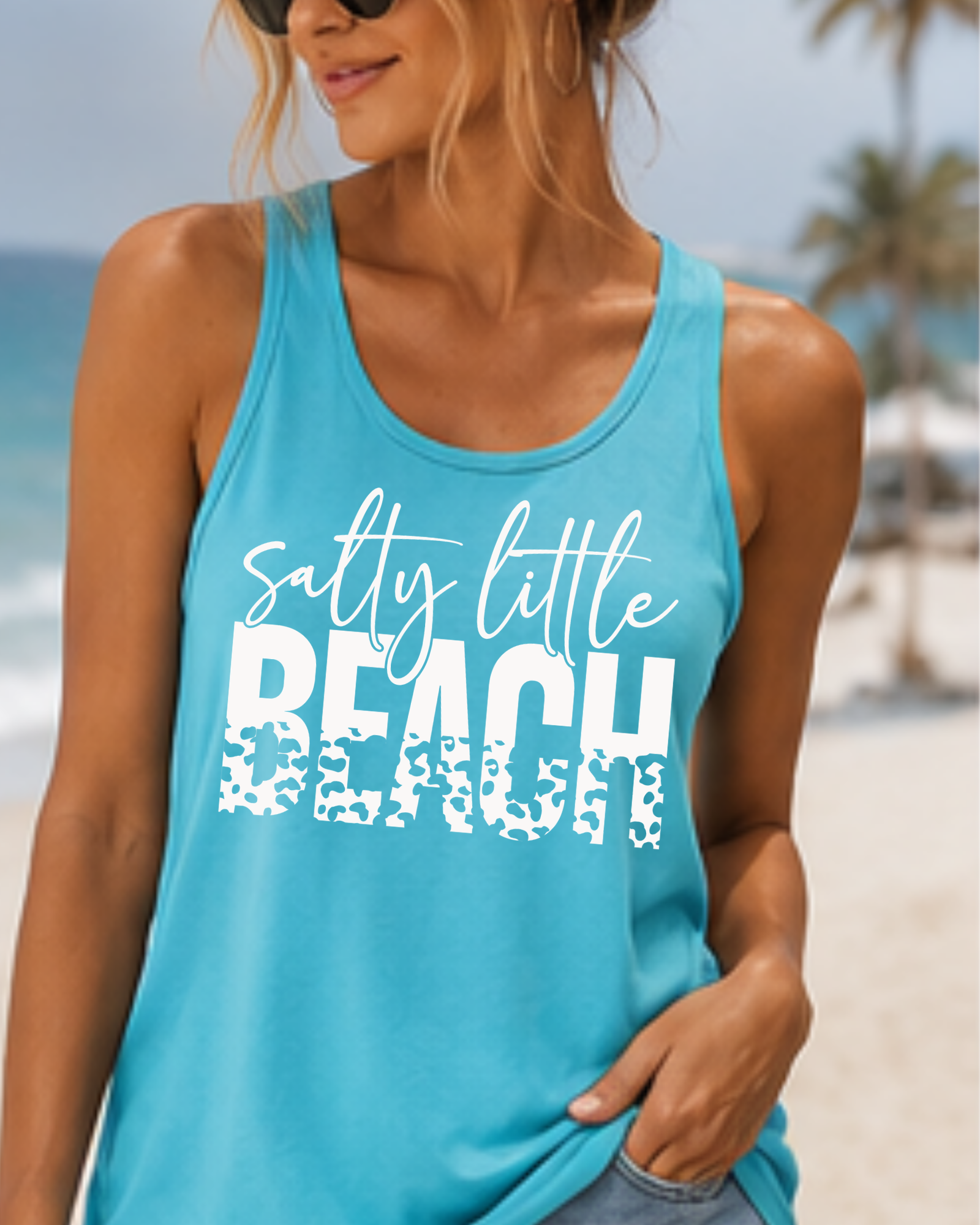 Salty Little Beach Tank Top