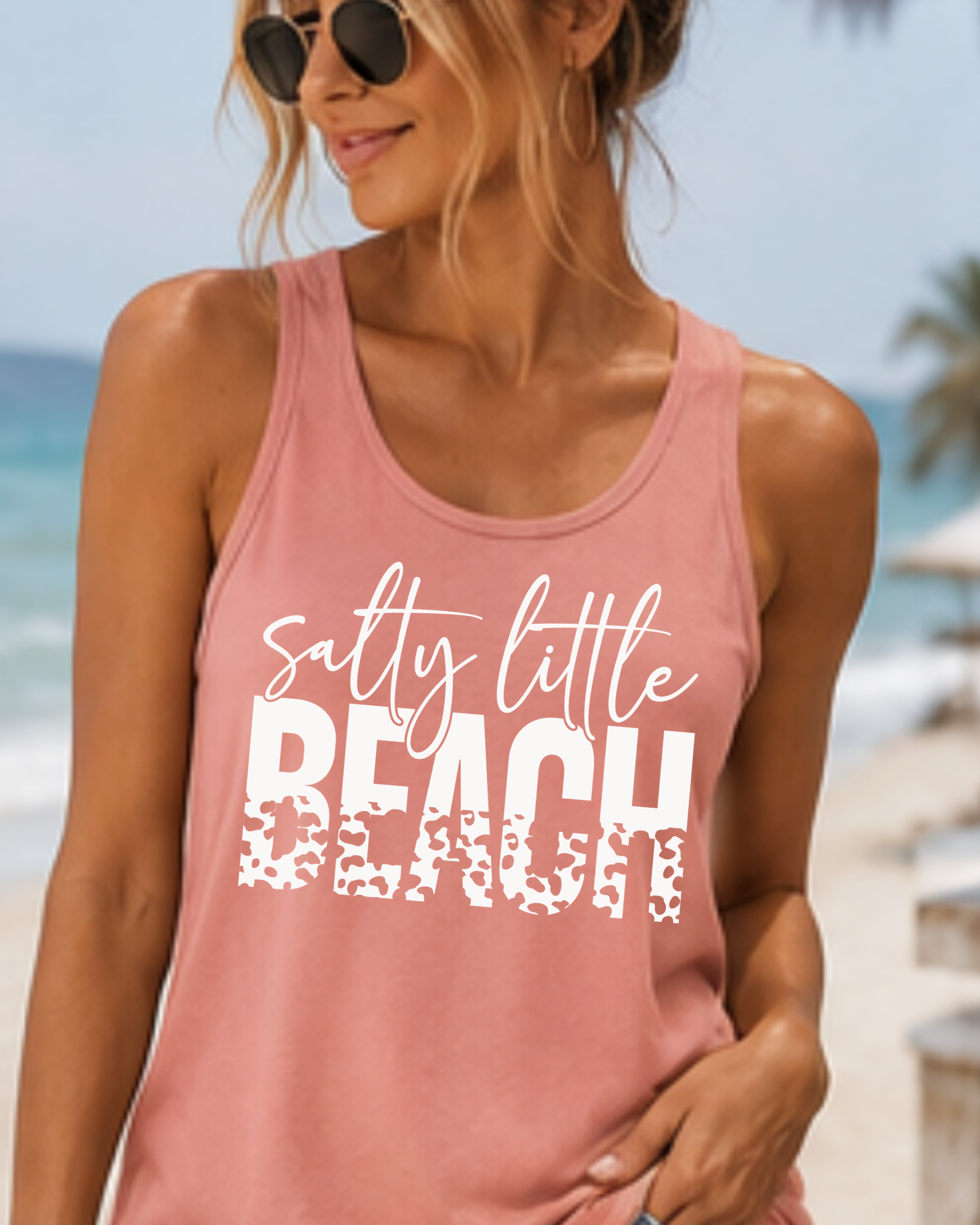 Salty Little Beach Tank Top