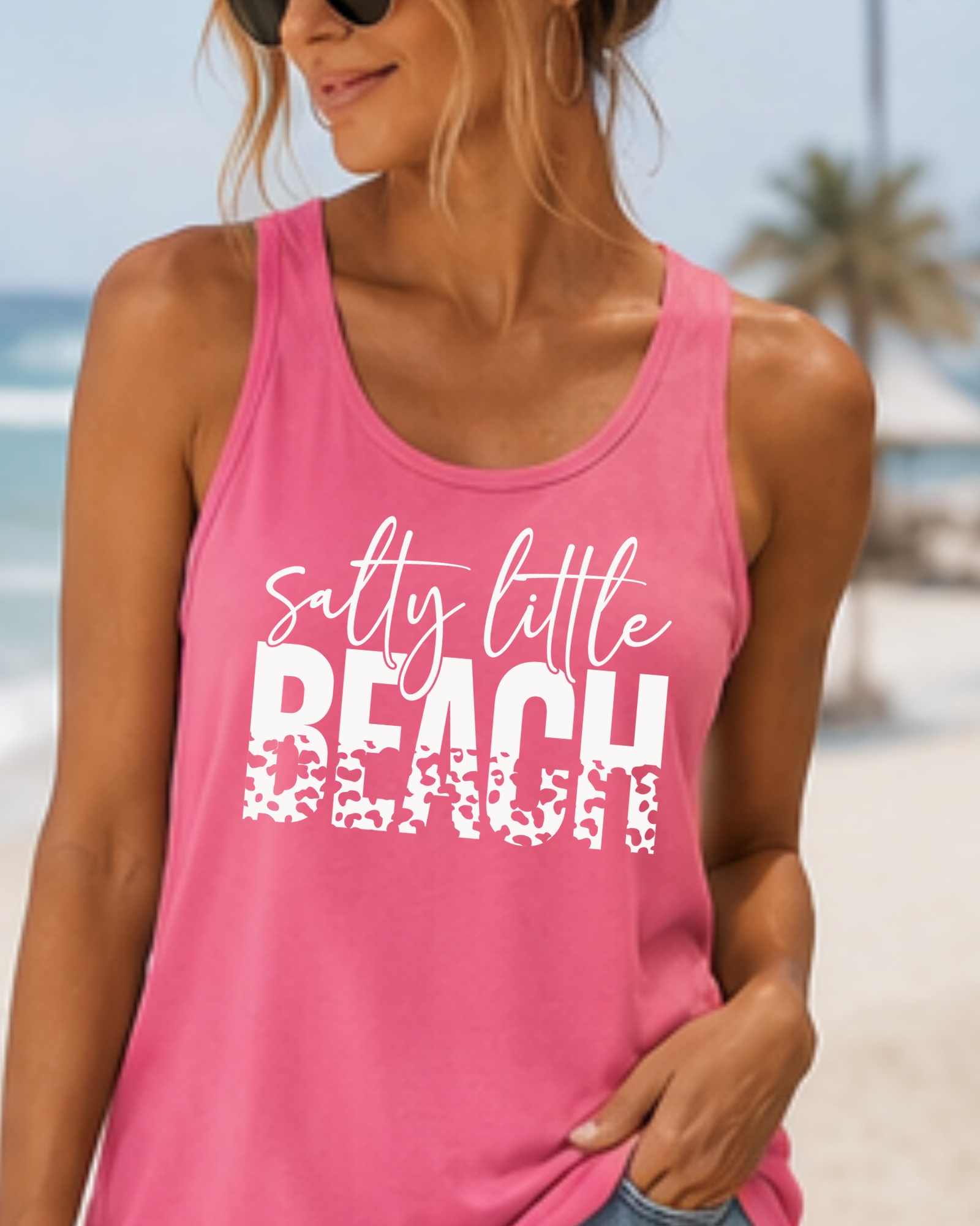 Salty Little Beach Tank Top