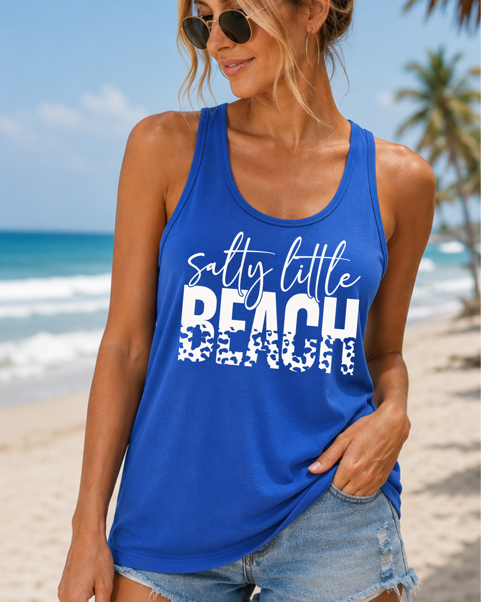 Salty Little Beach Tank Top