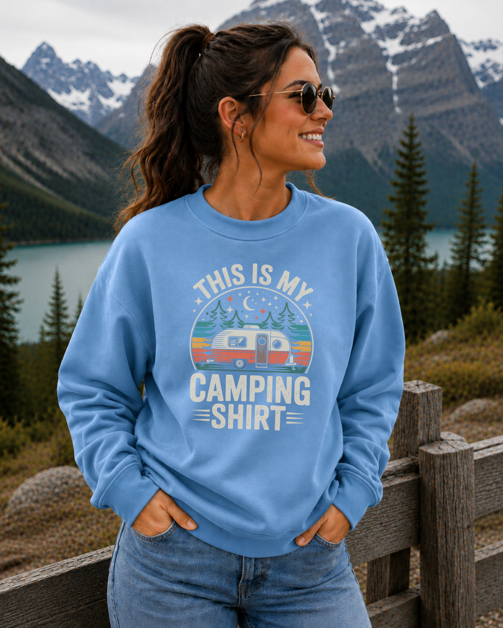 This is My Camping Shirt Sweater