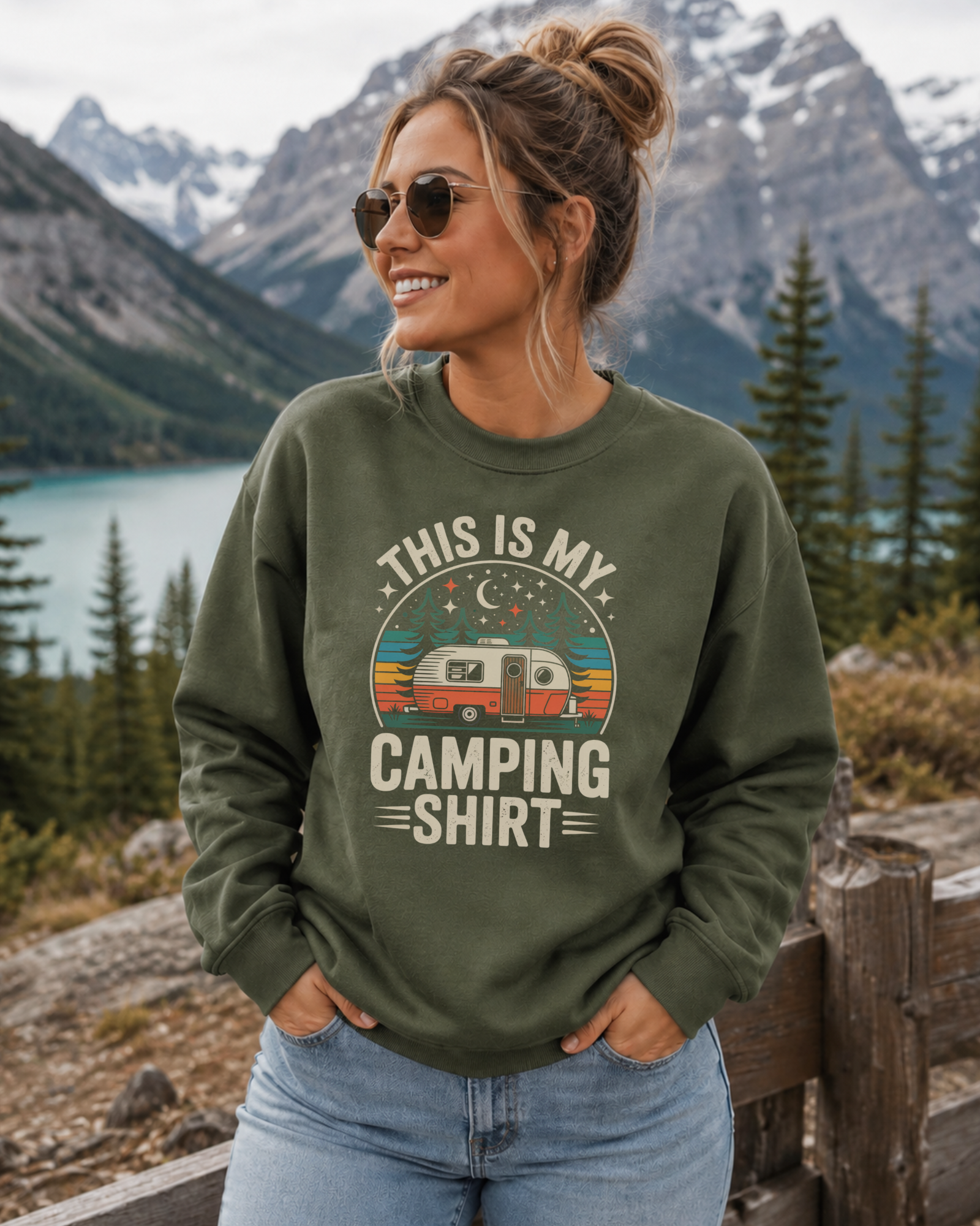 This is My Camping Shirt Sweater