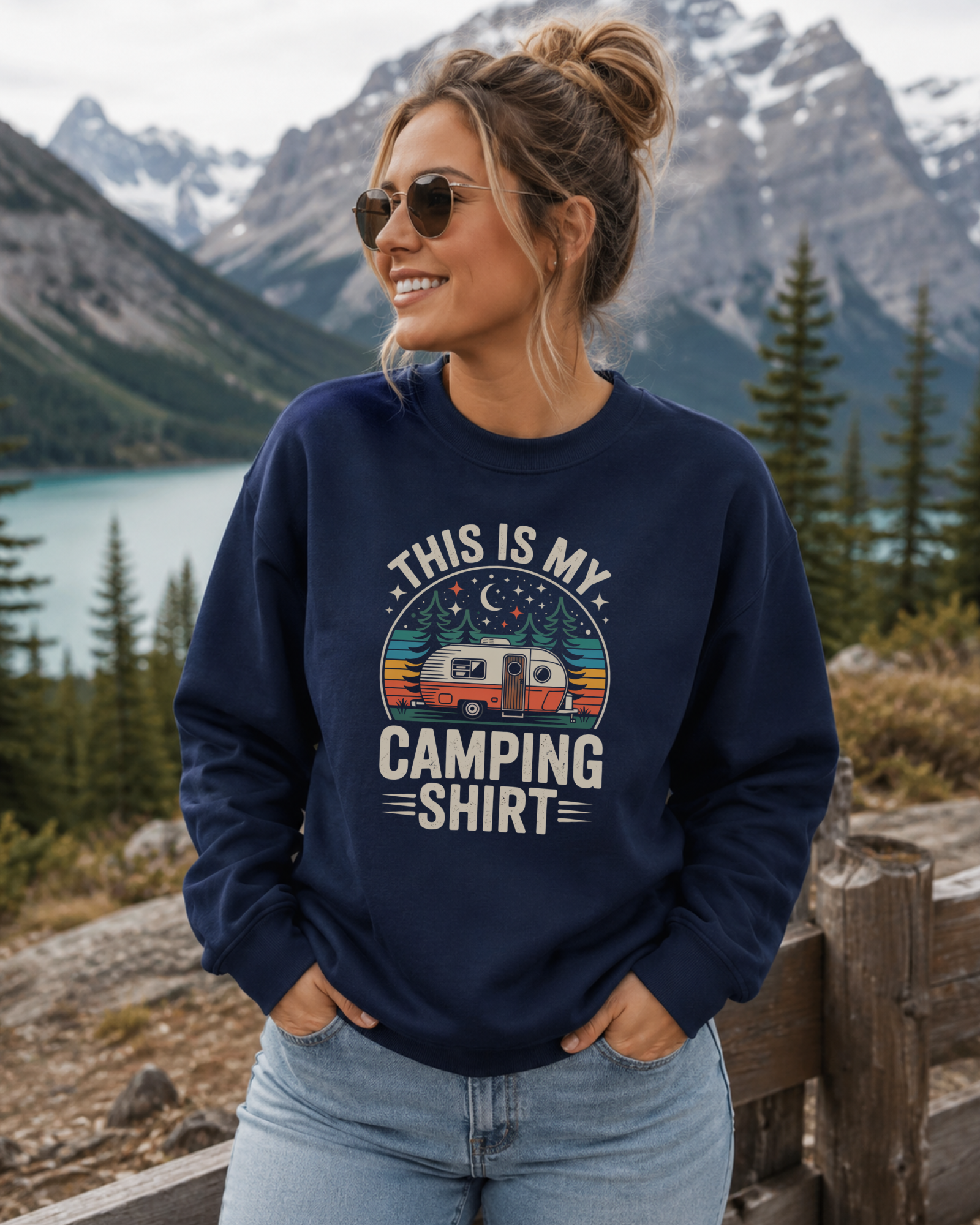 This is My Camping Shirt Sweater